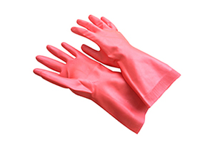 天然ゴム手袋(Mサイズ)